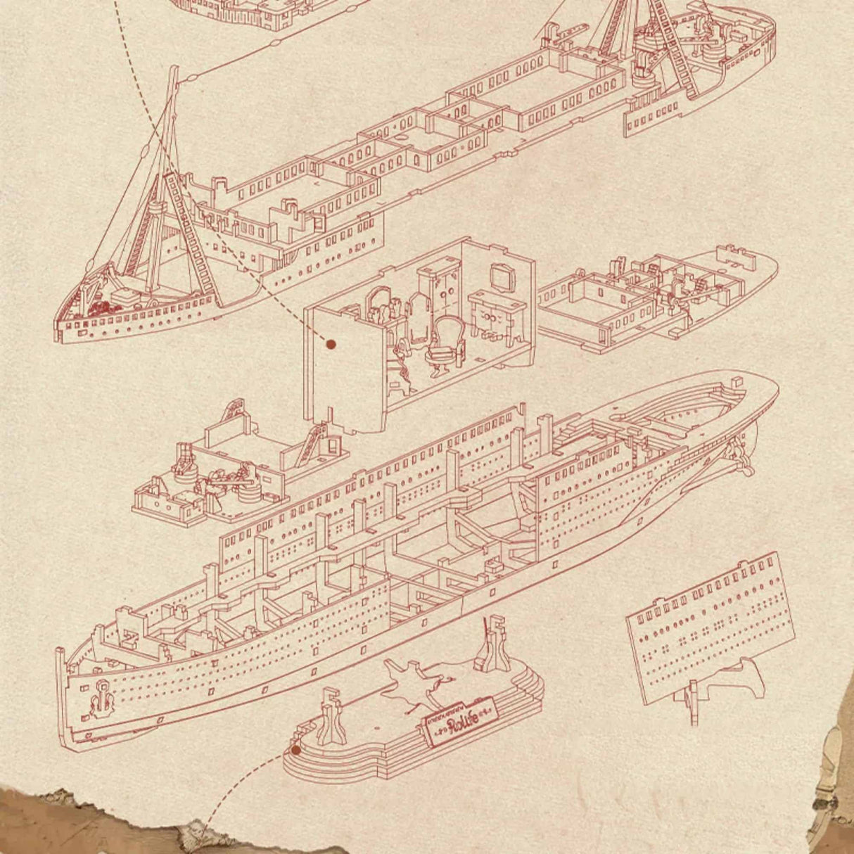 Rolife - Puzzle 3D Titanic 1912 Eternal Atlantic Voyager
