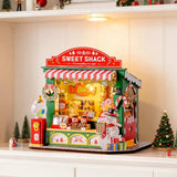 Rolife Secret World - Miniatura Armable Christmas Candy Stand