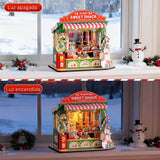 Rolife Secret World - Miniatura Armable Christmas Candy Stand