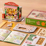 Rolife Secret World - Miniatura Armable Christmas Candy Stand