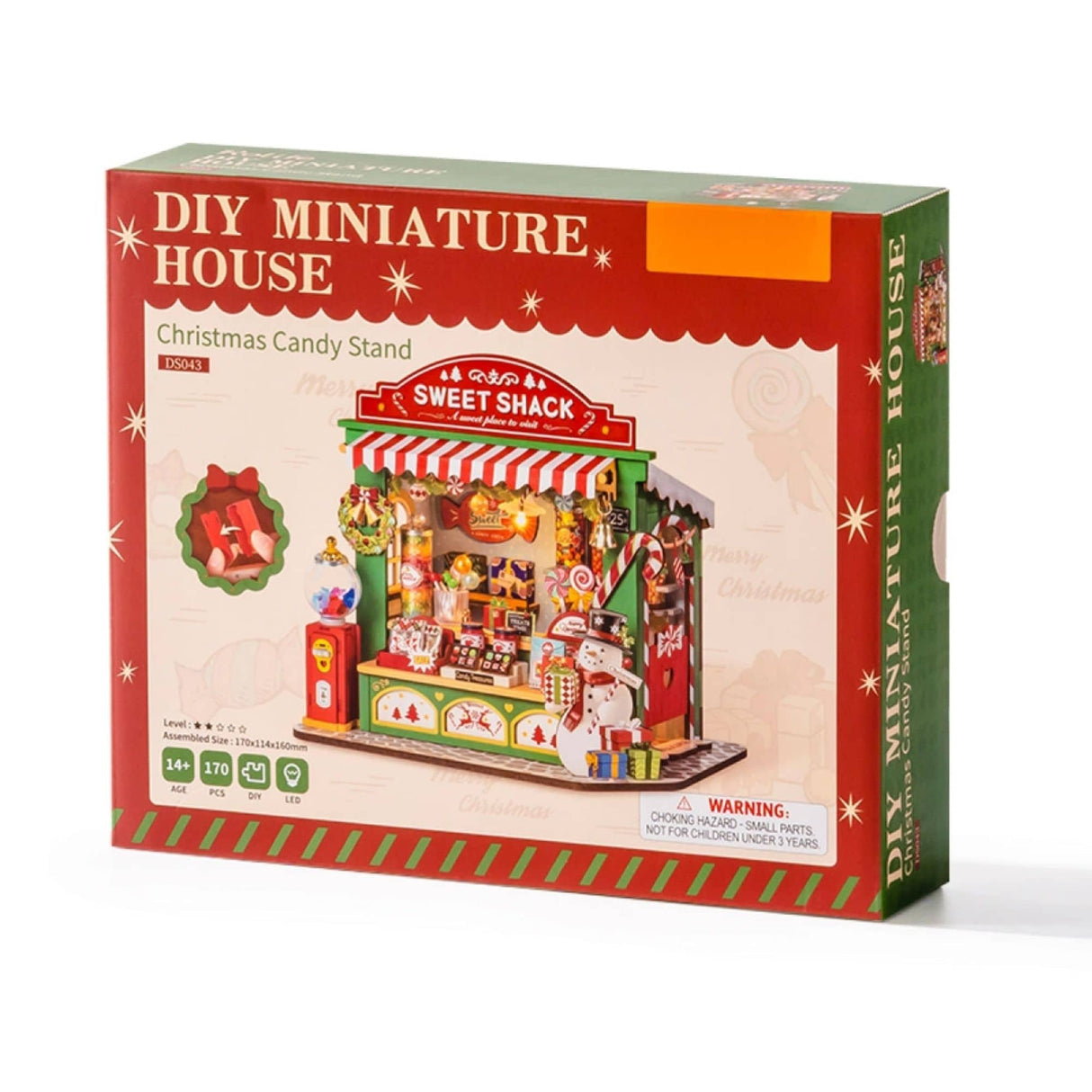 Rolife Secret World - Miniatura Armable Christmas Candy Stand