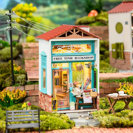 Rolife Secret World - Miniatura Armable Free Time Bookshop
