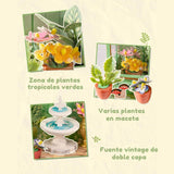 Rolife Secret World - Miniatura Armable Green Fountain Garden