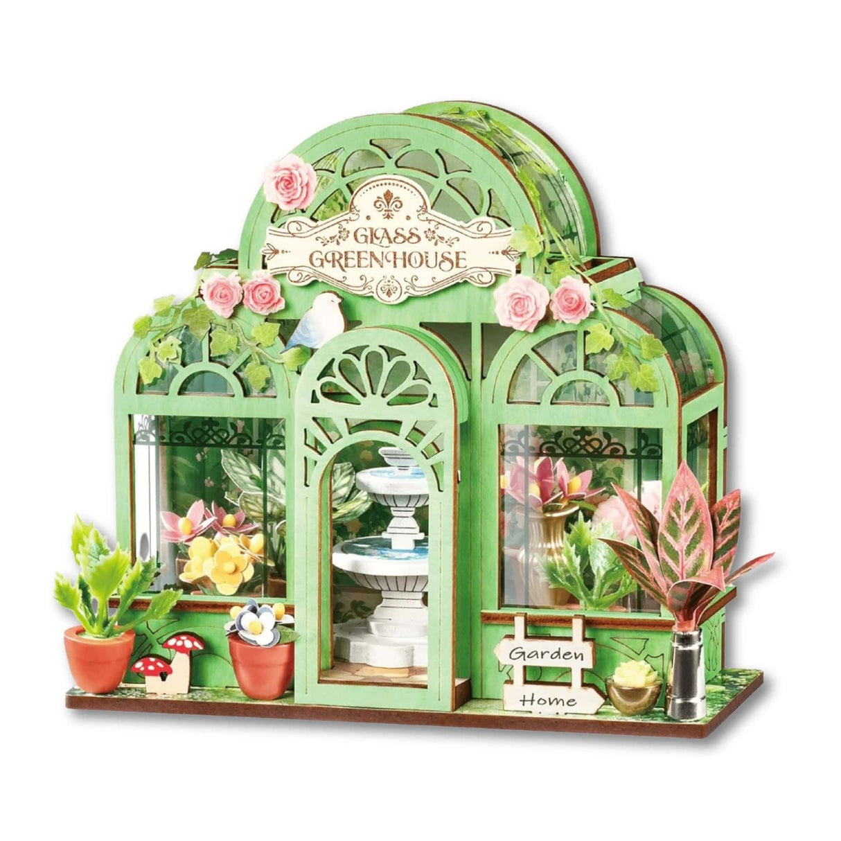 Rolife Secret World - Miniatura Armable Green Fountain Garden