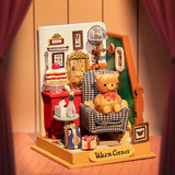 Rolife Secret World - Miniatura Armable Holiday Living Room