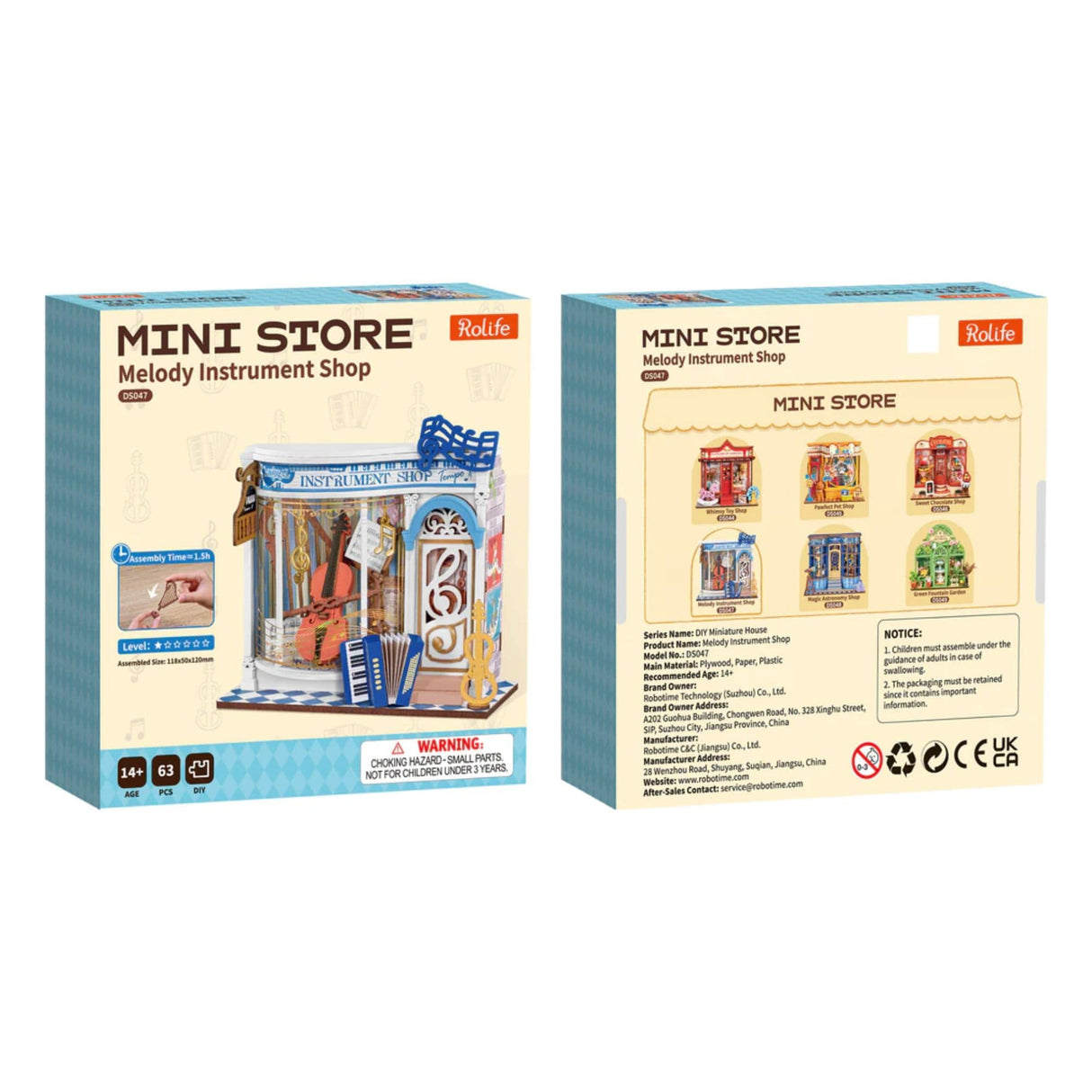 Rolife Secret World - Miniatura Armable Melody Instrument Shop