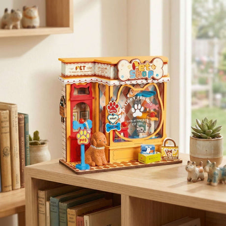 Rolife Secret World - Miniatura Armable Pawfect Pet Shop