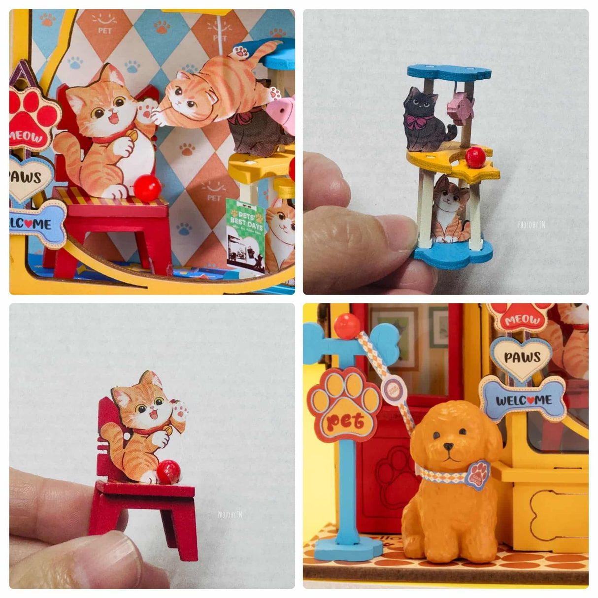 Rolife Secret World - Miniatura Armable Pawfect Pet Shop