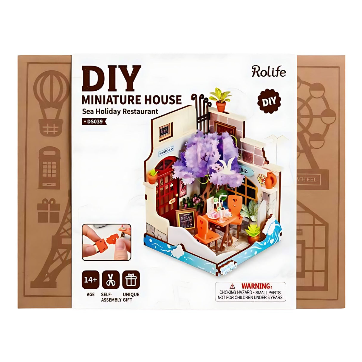 Rolife Secret World - Miniatura Armable Sea Holiday Restaurant