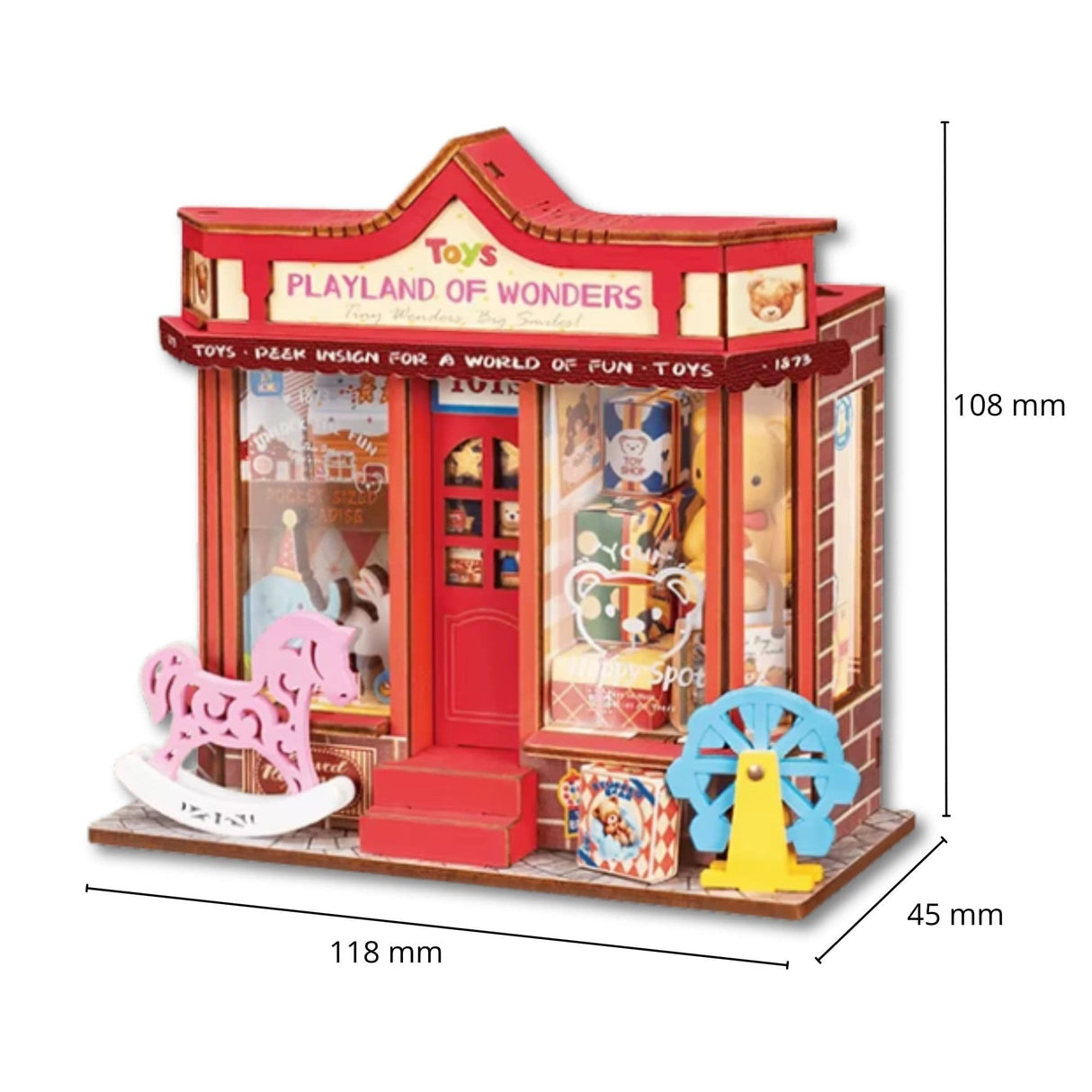 Rolife Secret World - Miniatura Armable Christmas Whimsy Toy Shop