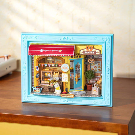 Rolife Story Frame Series - Puzzle 3D Fluffy Cat Bakery