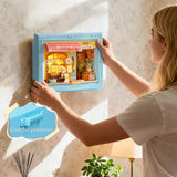 Rolife Story Frame Series - Puzzle 3D Fluffy Cat Bakery