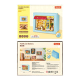 Rolife Story Frame Series - Puzzle 3D Fluffy Cat Bakery