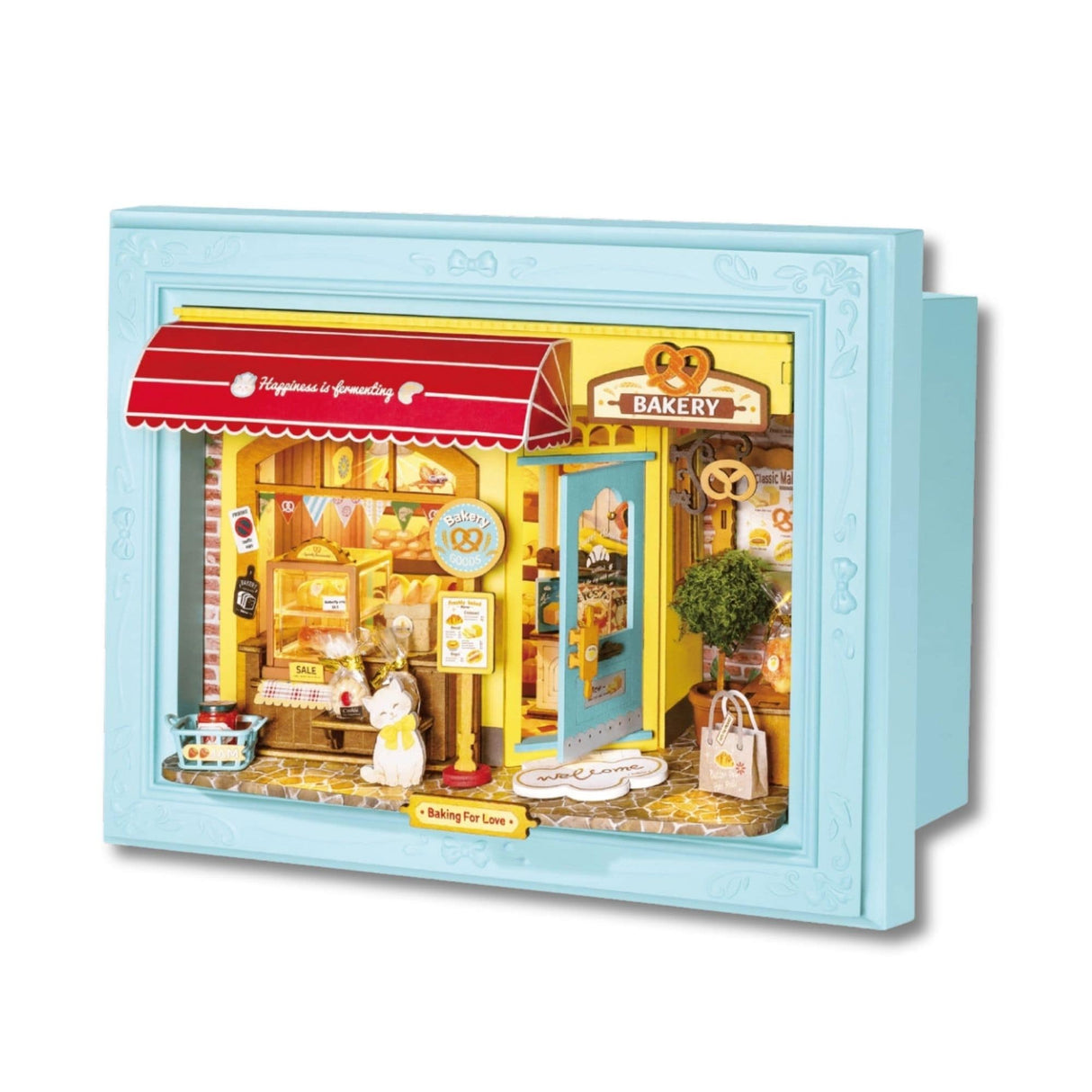 Rolife Story Frame Series - Puzzle 3D Fluffy Cat Bakery