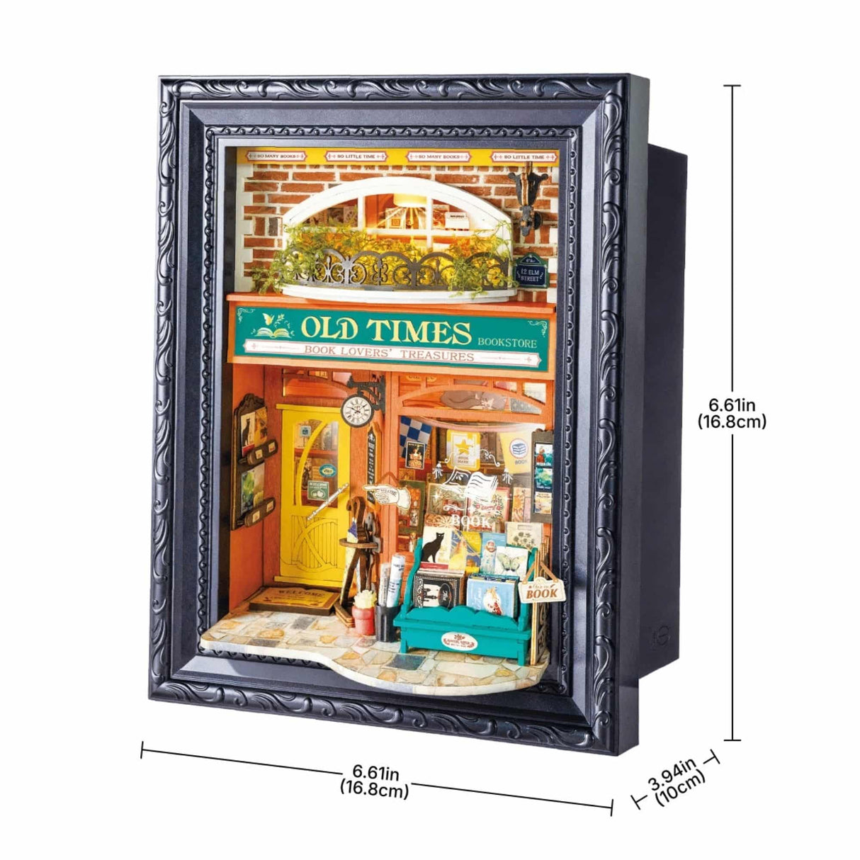 Rolife Story Frame Series - Puzzle 3D Old Times Bookstore