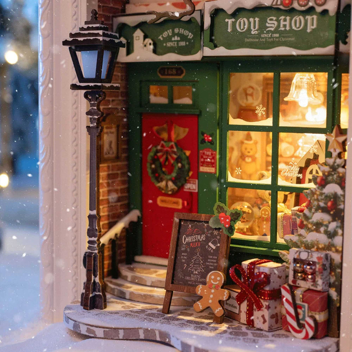 Rolife Story Frame Series - Puzzle 3D Santa Toy Shop