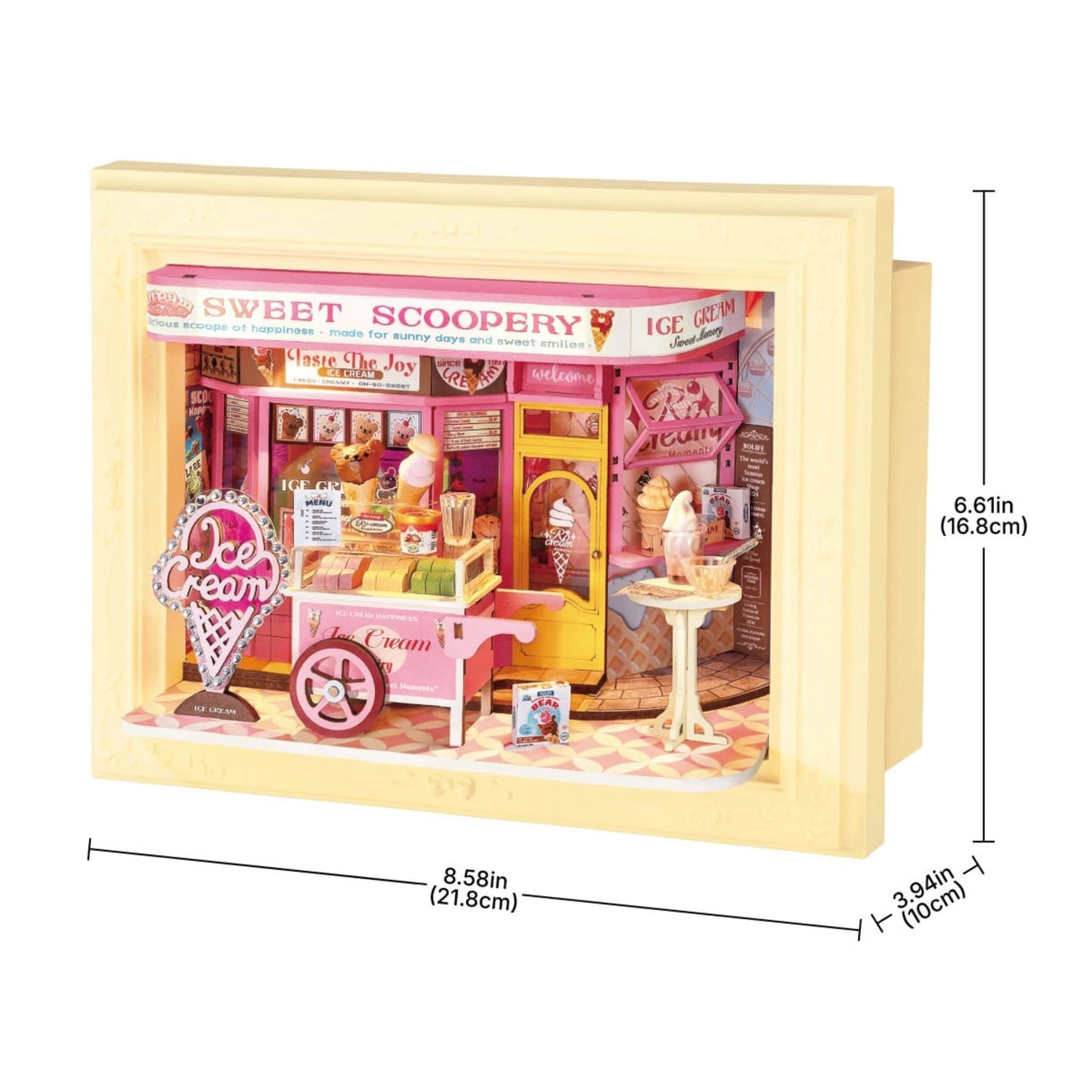 Rolife Story Frame Series - Puzzle 3D Sweet Scoopery Ice Cream