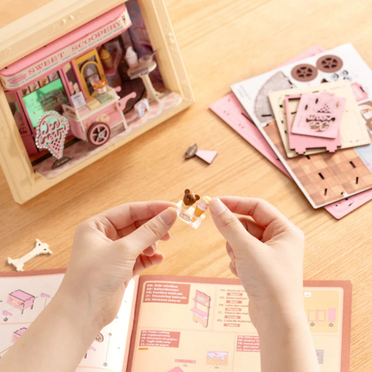 Rolife Story Frame Series - Puzzle 3D Sweet Scoopery Ice Cream