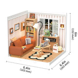 Rolife Super Creator - Casas Miniatura Cozy Living Lounge