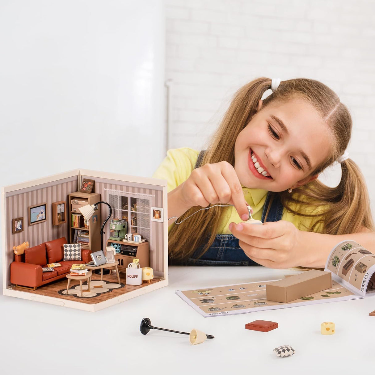 Rolife Super Creator - Casas Miniatura Cozy Living Lounge