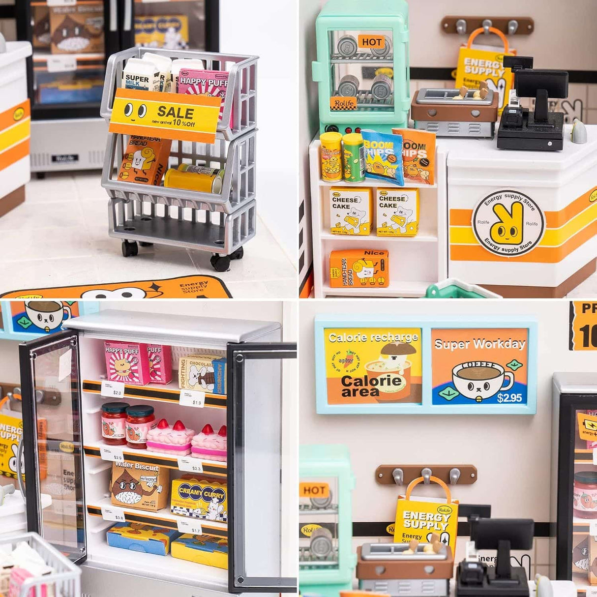Rolife Super Creator - Casas Miniatura Energy Supply