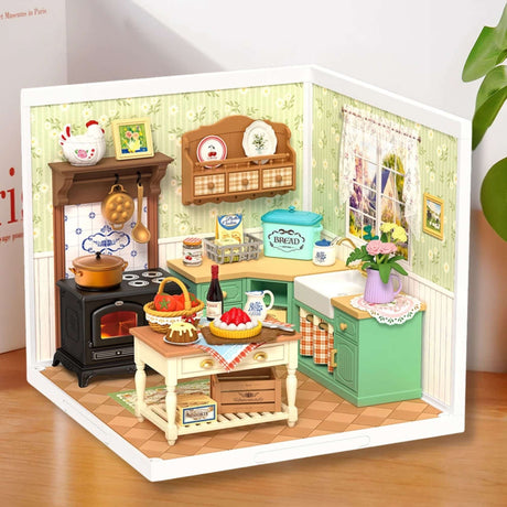 Rolife Super Creator - Casas Miniatura Farmhouse Kitchen