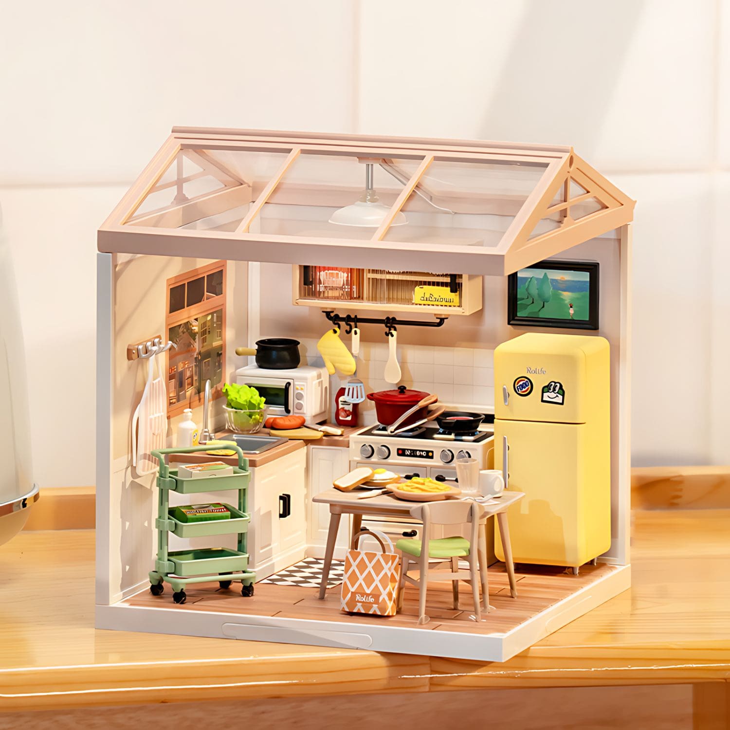 Casa Miniatura Rolife Super Creator Happy Meals Kitchen – Dibu Chile