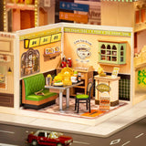 Rolife Super Creator - Casas Miniatura Hong Kong Bites Cafe