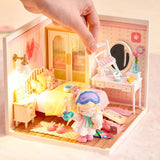Rolife Super Creator - Casas Miniatura Lovely Pink Bedroom