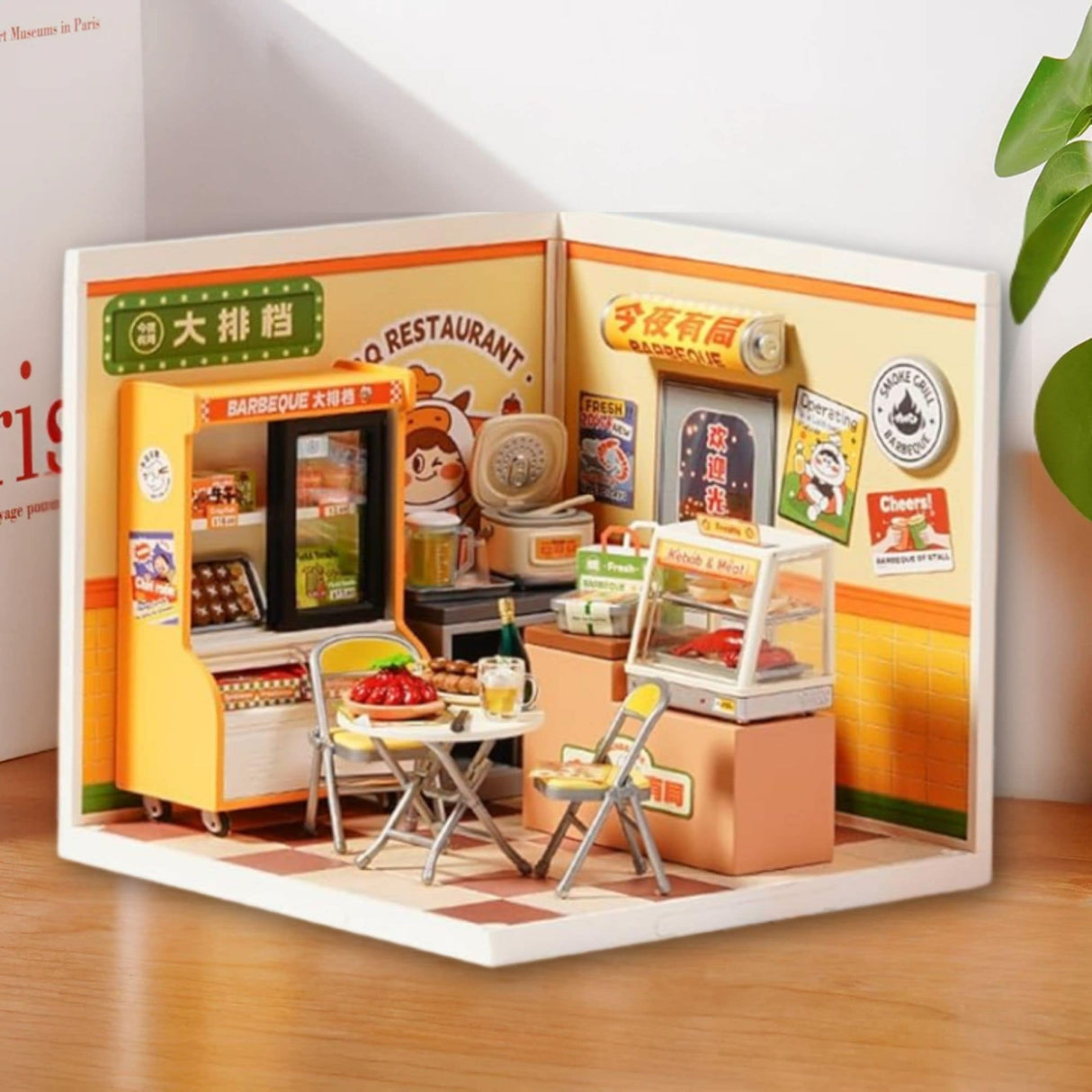 Rolife Super Creator - Casas Miniatura Night Out Food Stall