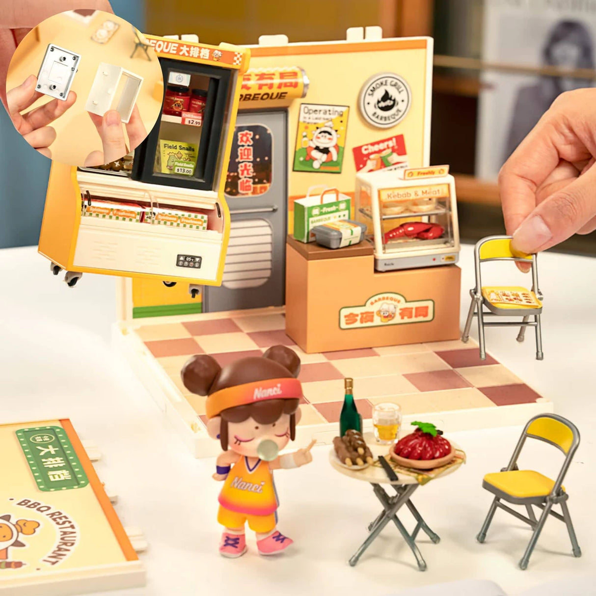 Rolife Super Creator - Casas Miniatura Night Out Food Stall