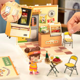 Rolife Super Creator - Casas Miniatura Night Out Food Stall