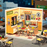 Rolife Super Creator - Casas Miniatura Night Out Food Stall