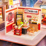Rolife Super Creator - Casas Miniatura Panda Hot Pot