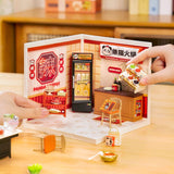 Rolife Super Creator - Casas Miniatura Panda Hot Pot