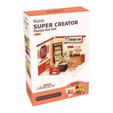 Rolife Super Creator - Casas Miniatura Panda Hot Pot