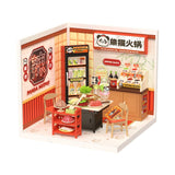 Rolife Super Creator - Casas Miniatura Panda Hot Pot
