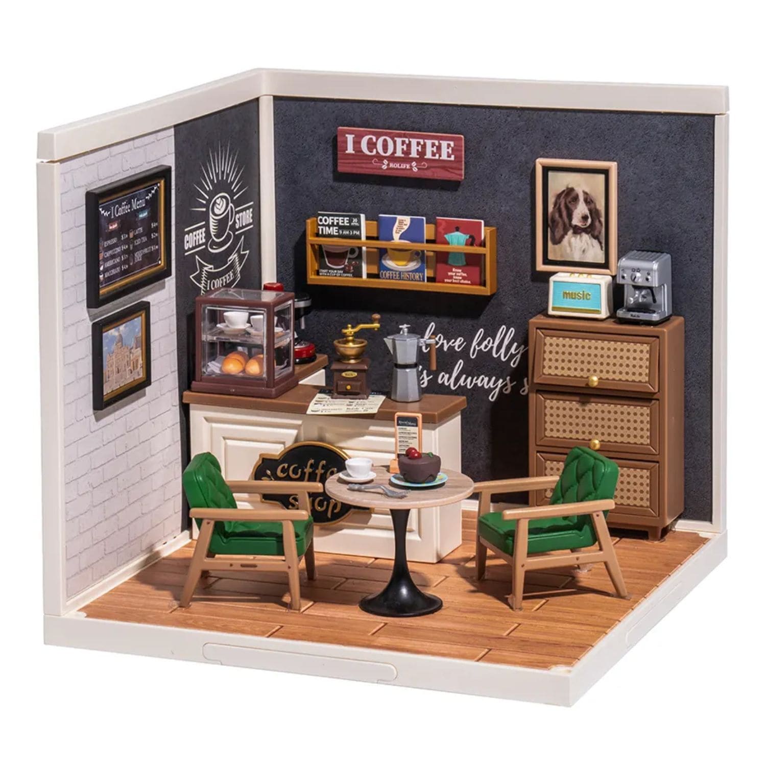 Casa Miniatura Rolife Super Creator Breezy Time Café – Dibu Chile