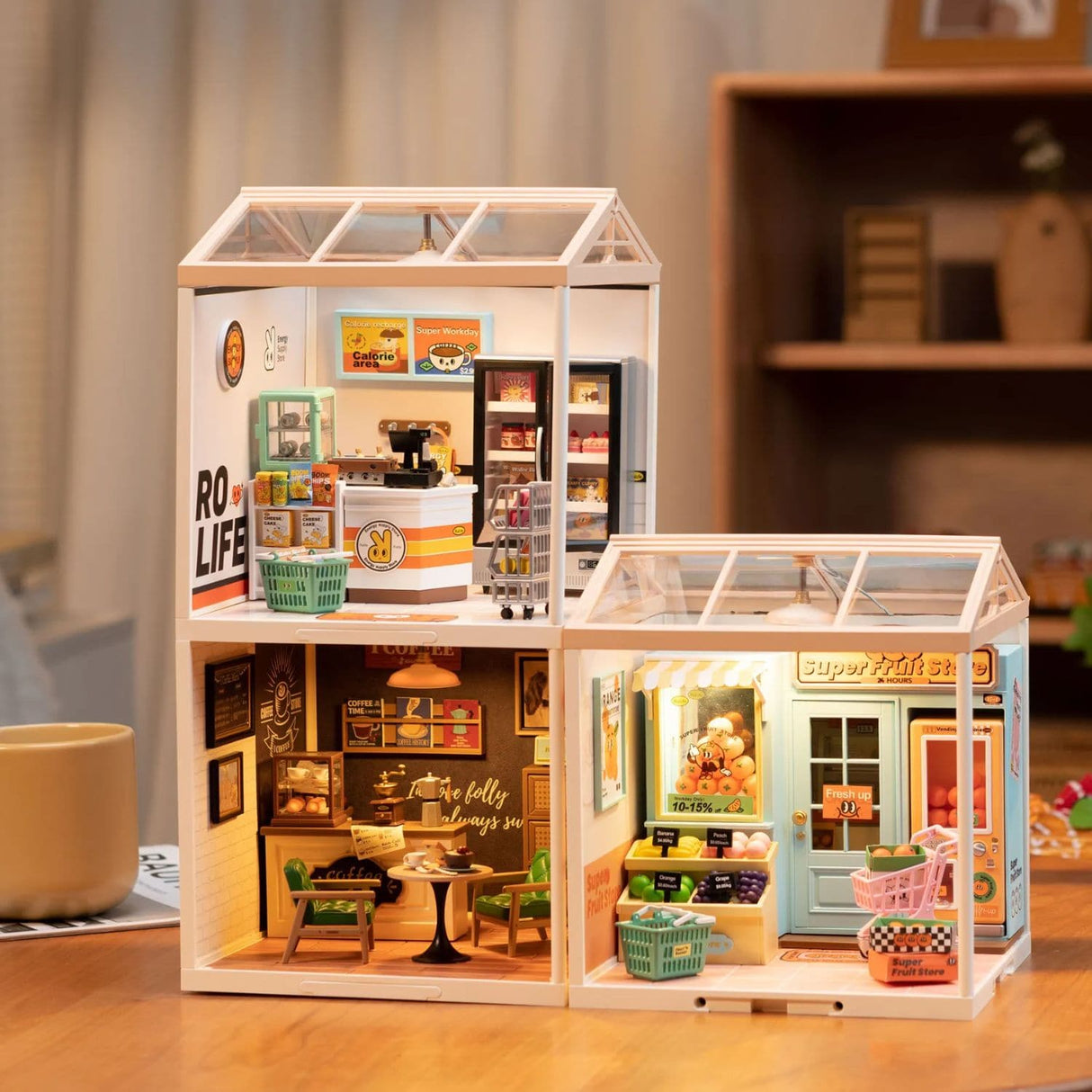 Rolife Super Creator - Casas Miniatura Techo B