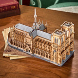 Rowood - Puzzle 3D de Madera Paris Cathedral