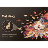 Rowood - Puzzle de Madera King Cat