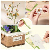 Rowood Wooden Bloom Craft - Miniatura Armable Flor Narcissus