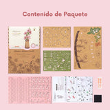 Rowood Wooden Bloom Craft - Miniatura Armable Flor Sakura