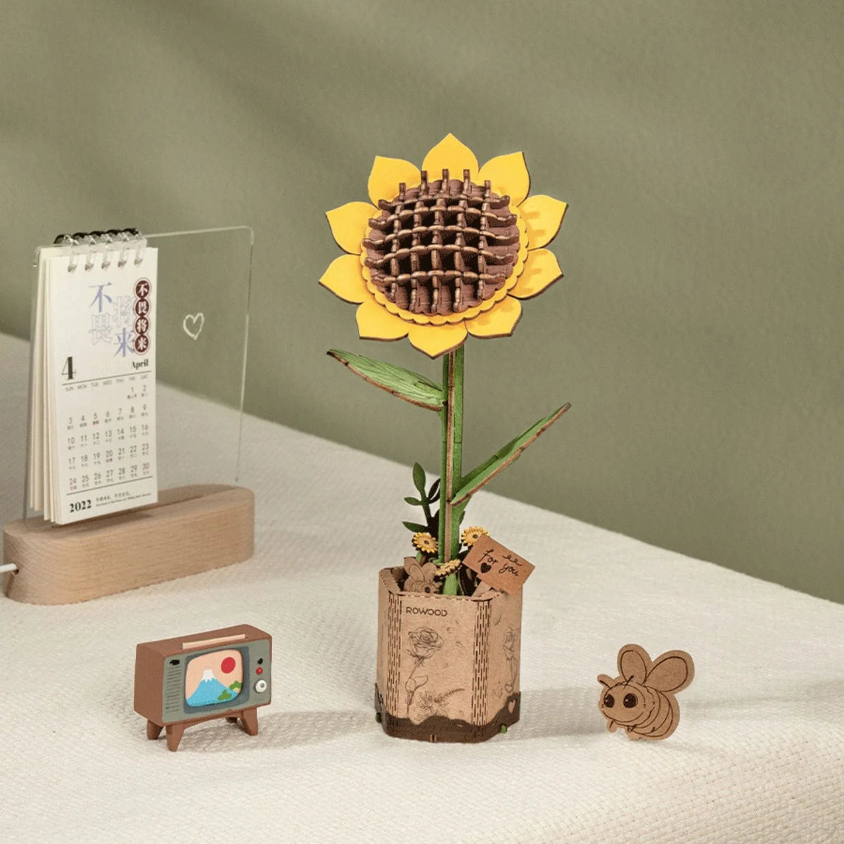 Rowood Wooden Bloom Craft