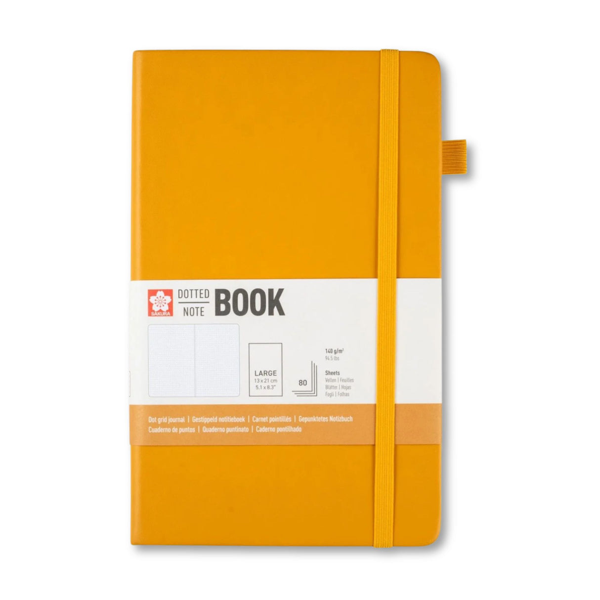 Sakura Dotted Note Book - Libreta Con Puntos 13 x 21 cm