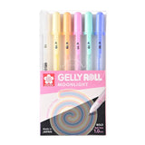 Sakura Gelly Roll - Set 6 Lápices Tinta Gel Moonlight