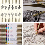 Sakura Pigma Micron - Set 6 Tiralíneas Color Sketch Set 005