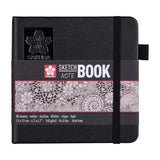 Sakura Sketch Note Book - Sketchbook Papel Blanco/Crema 80 Hojas, 140 g/m2