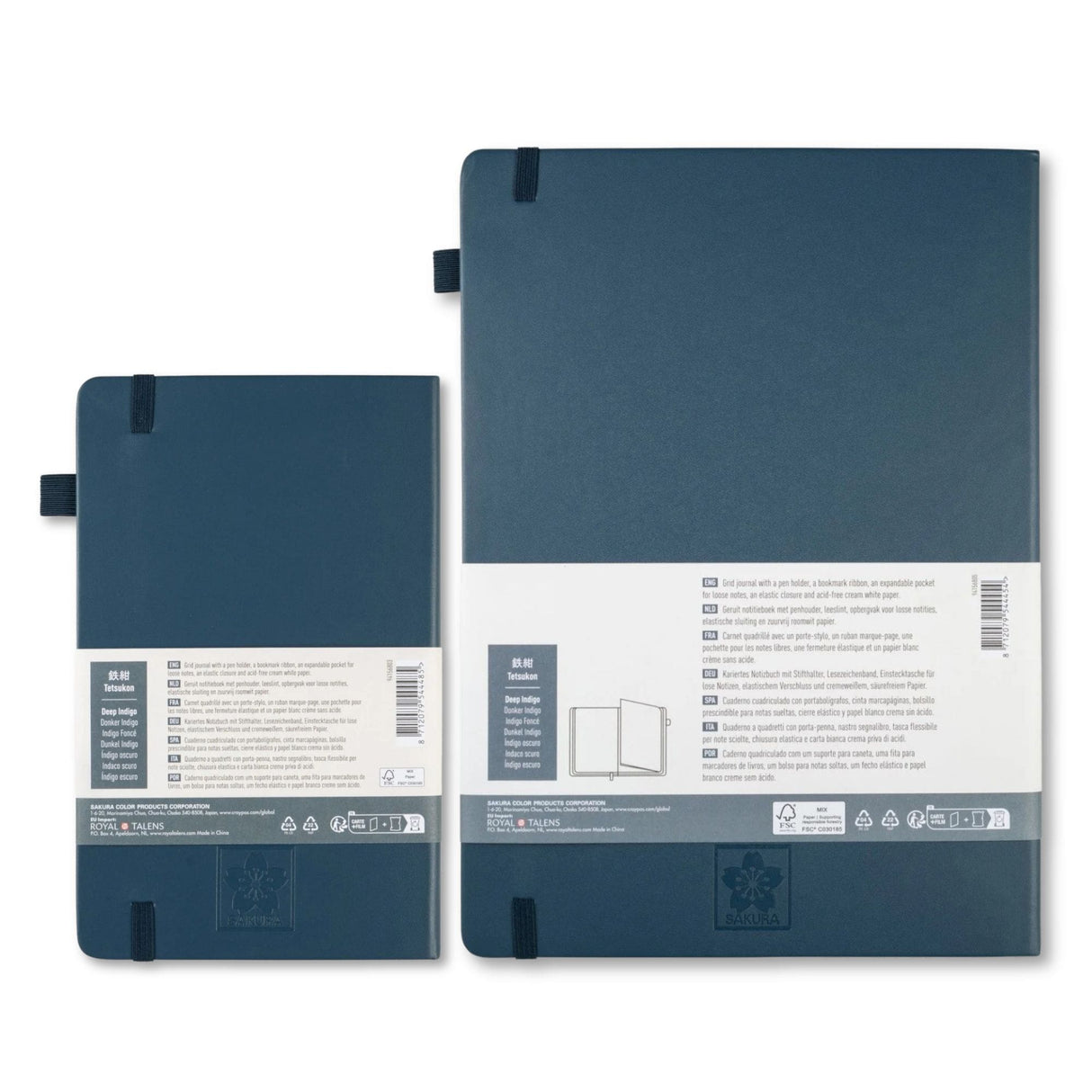 Sakura Squared Note Book - Libreta Cuadros