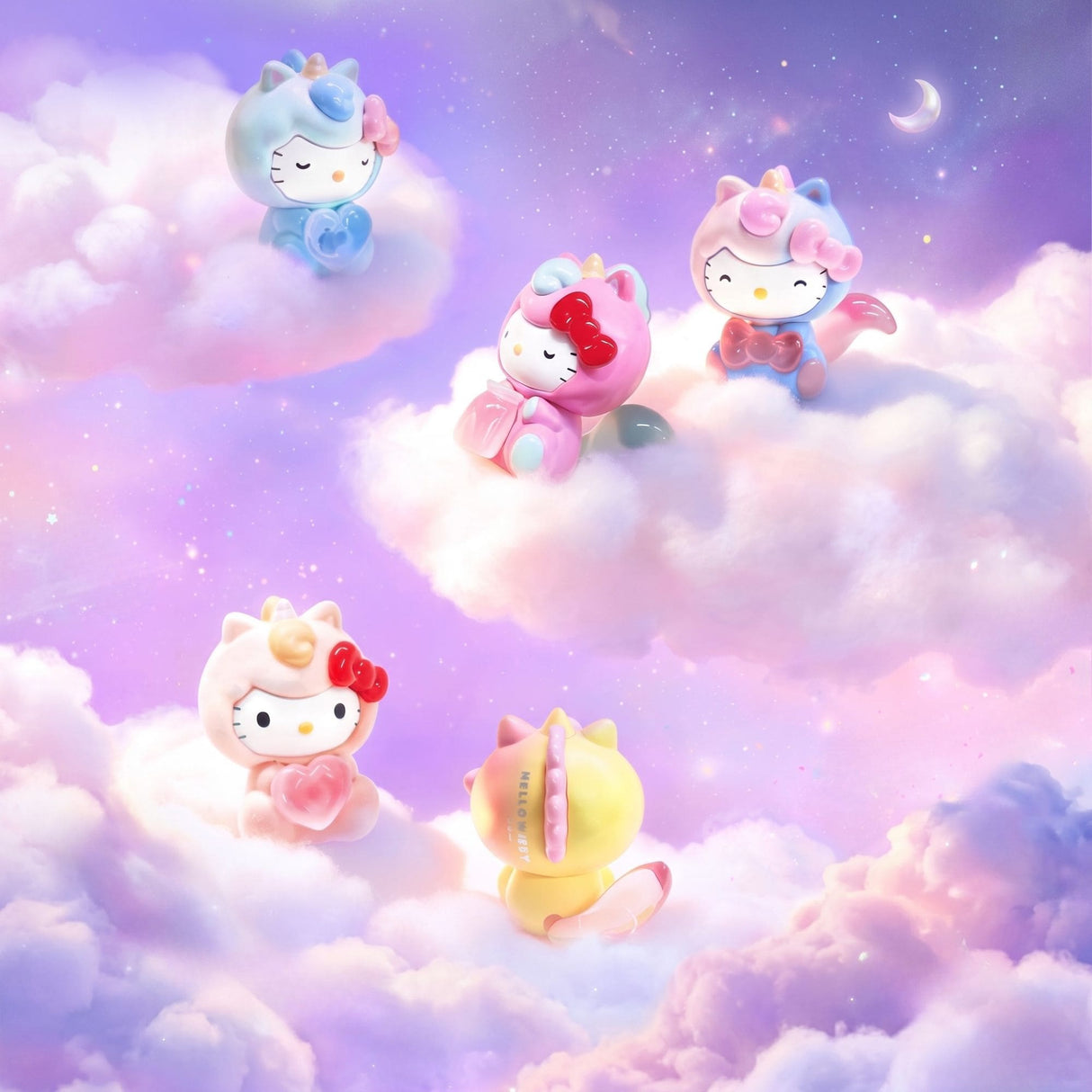 Sanrio - Blind Box Bean Hello Kitty Style Fantasy Encounter Series